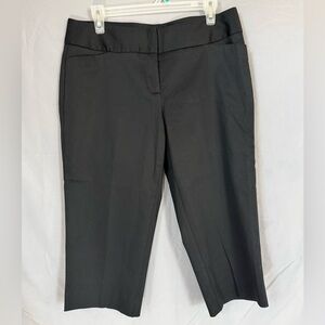 Worthington Tailored Carpi/cropped Black  Pants